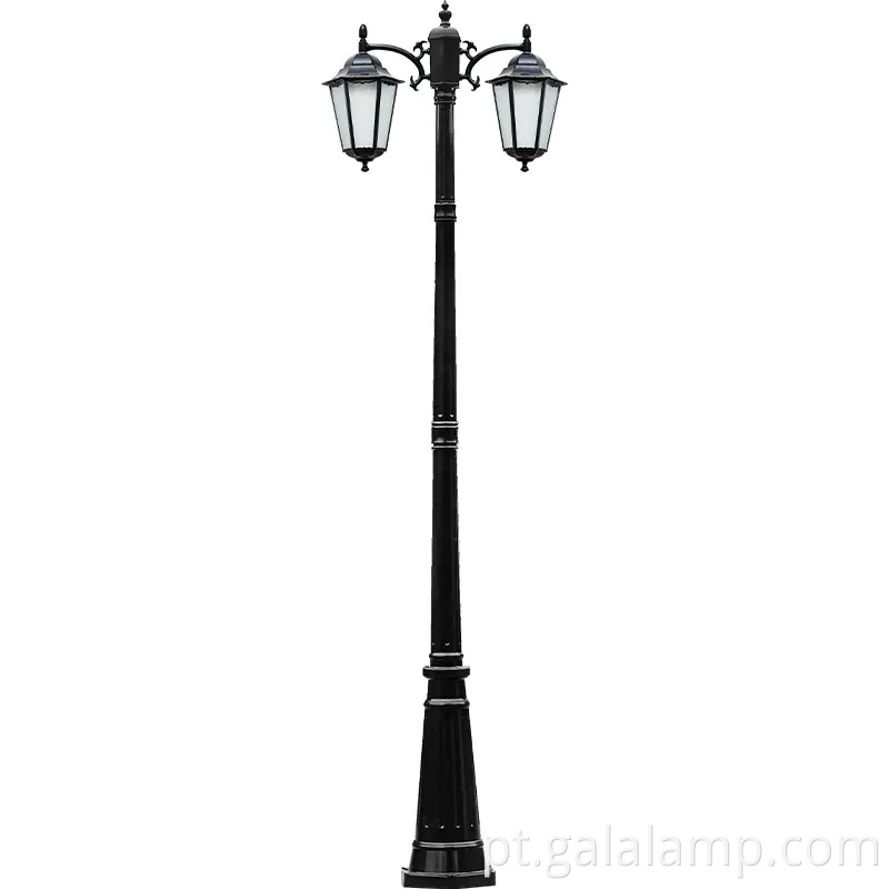 Luzes paisagísticas impermeáveis ​​elegantes para espaços de jardim ao ar livre